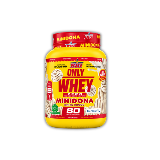 Proteína, Only Whey Zero, Minidona White Choco, 1 kg - BIG