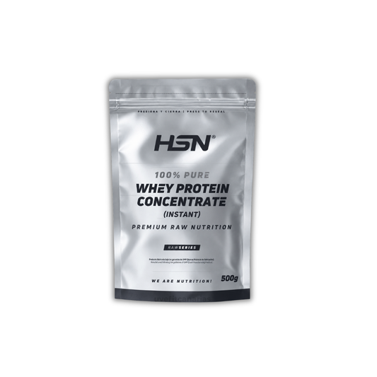 Proteína Whey 100% Pure Concentrada sin sabor, 500gr - HSN