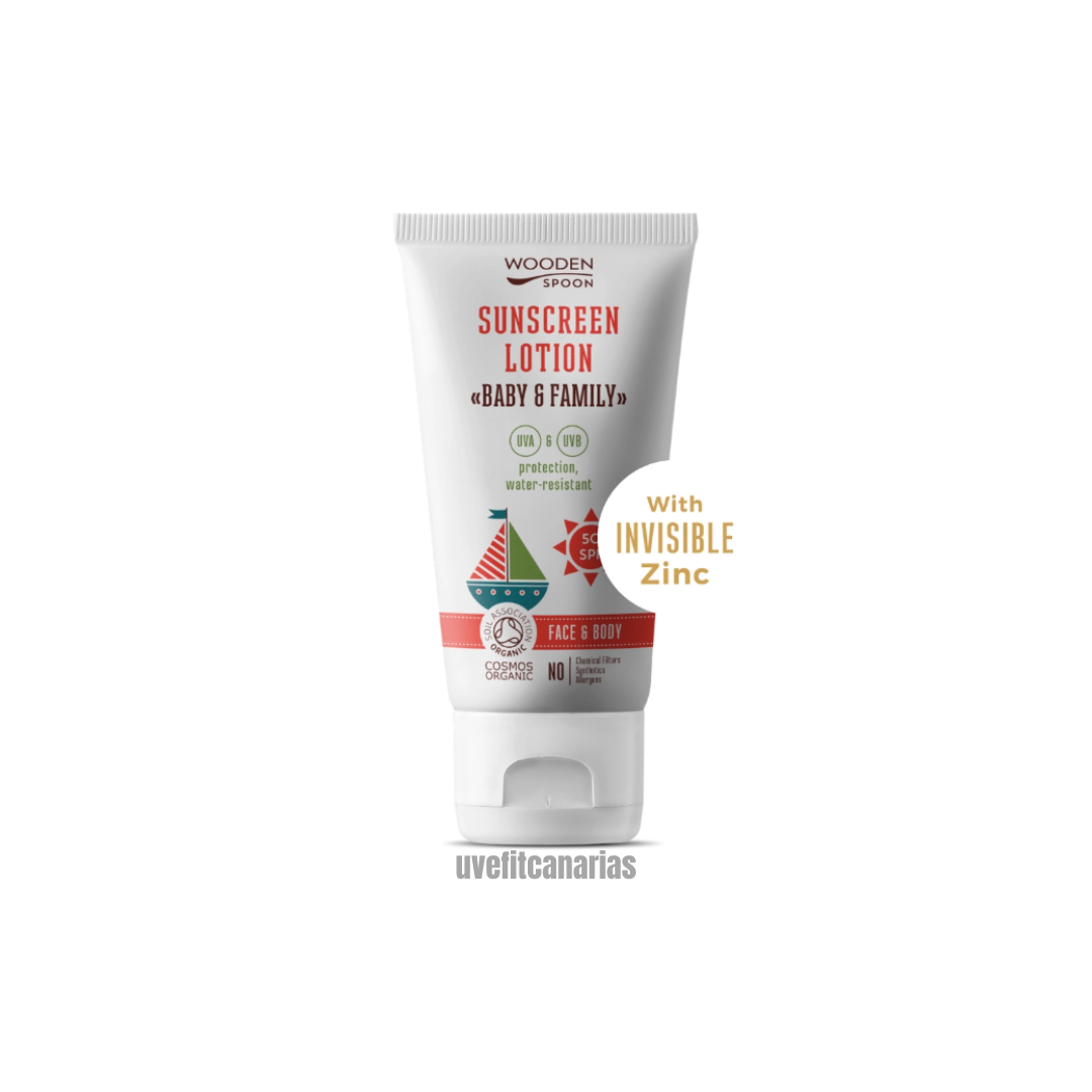 Protector Solar  Baby & Family, 150ml SPF 50 – Wooden Spoon