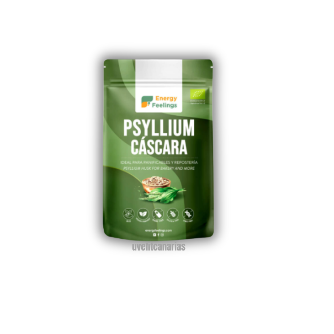 Psyllium cáscara, 200 gr - Energy Feelings
