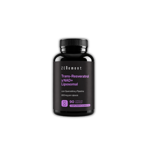 Trans-Resveratrol & Liposomal NAD+, 90 cápsulas - Zenement