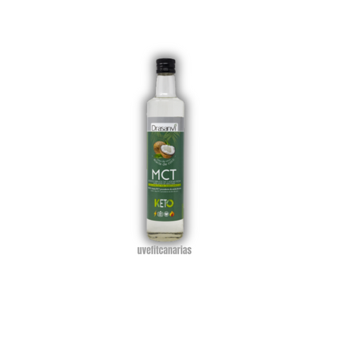 Aceite MCT Coco, 500 ml Keto - Drasanvi