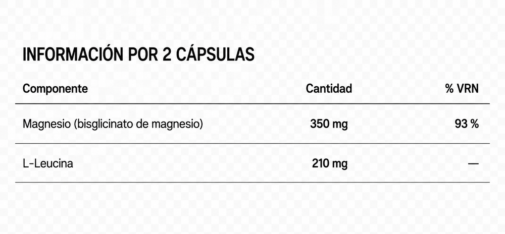 Bisglicinato de Magnesio, 180 Cápsulas - Zenement