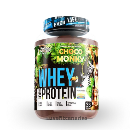 Proteína Whey, Choco Monky 1kg - LifePro