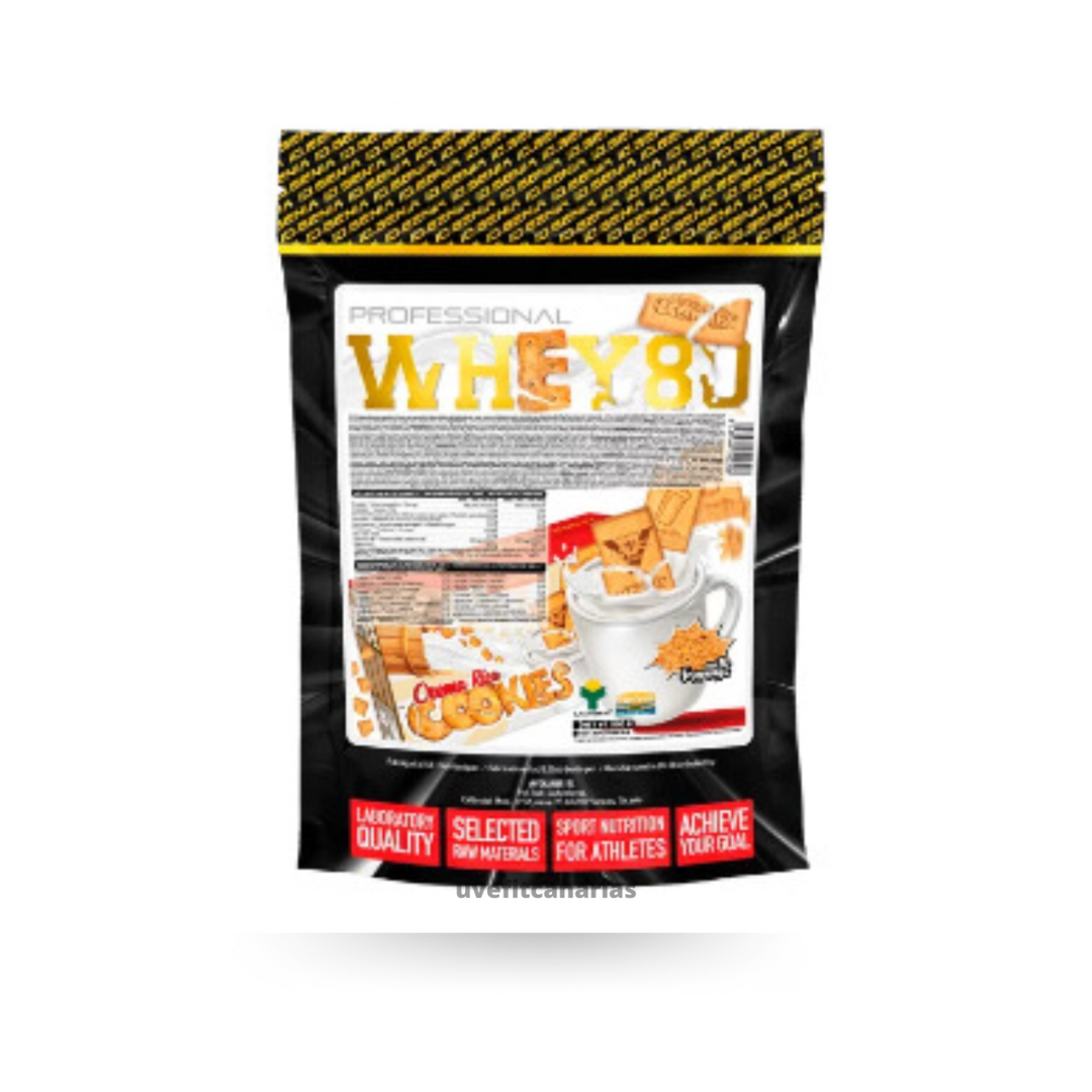Proteína Whey 80 Professional, Crema Rica cookies, 500 g, MVP- Io.Genix