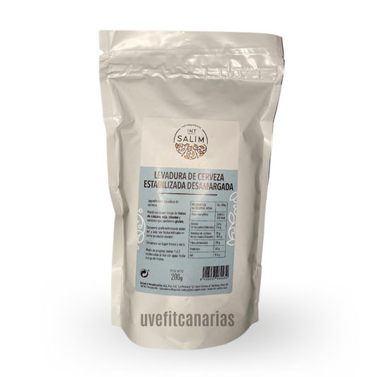 Levadura de cerveza estabilizada desamargada, 200 g - Int Salim