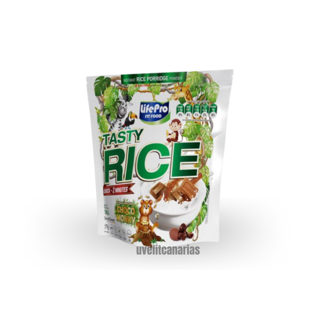 Harina de arroz, Choco Monky, 1 kg - Life pro
