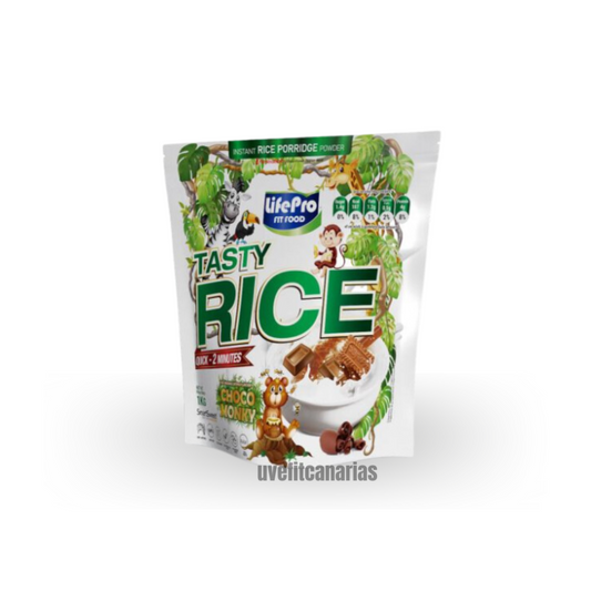 Harina de arroz, Choco Monky, 1 kg - Life pro