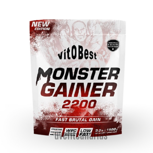 Monster Gainer 2200, Limón 1.5 kg - VitoBest