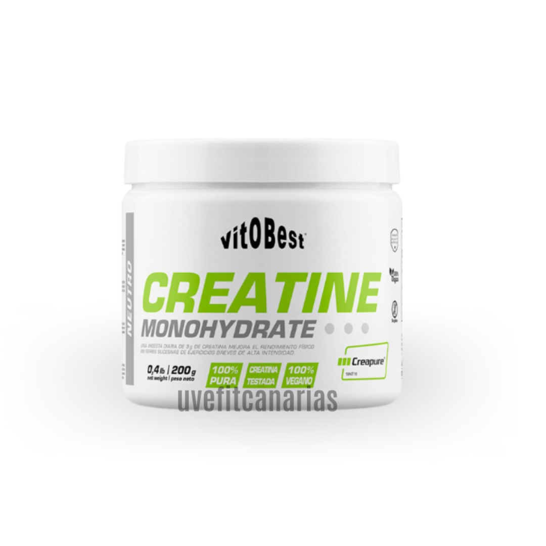 Creatine Monohydrate Creapure, Neutra 200gr  - VitoBest