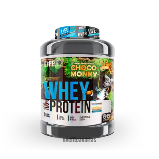 Protein Whey, Chocolate Monky 2kg - LifePro