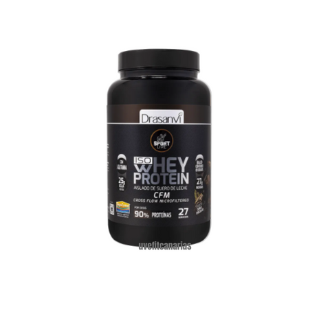 Proteína IsoWhey, Doble chocolate, 800gr - Drasanvi