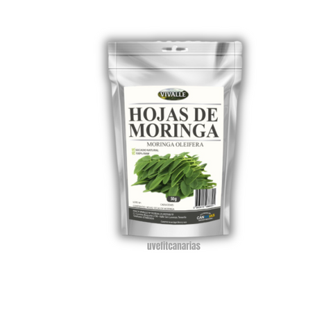 Hojas de Moringa, 50gr - Vivalle