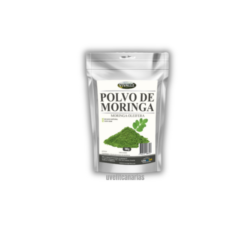 Polvo de Moringa, 100gr - Vivalle