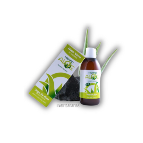 Jugo de Aloe Vera, Detox, 250ml - HierroAloe