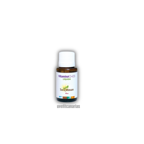 Vitamina K2+D3, líquida 15ml - Suravitasan