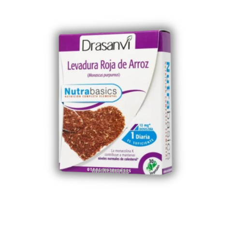 Levadura roja de arroz, 30 cápsulas - Drasanvi