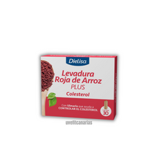 Levadura Roja de arroz plus, 30 cápsulas - Dielisa