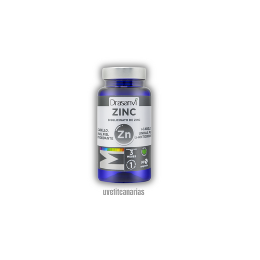 Bisglicinato de Zinc, 90comp - Drasanvi