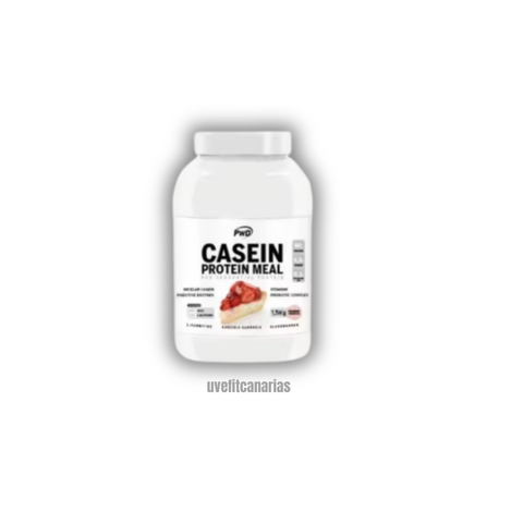 Caseína Protein Meal, tarta de queso de fresa, 1,5kg - PWD