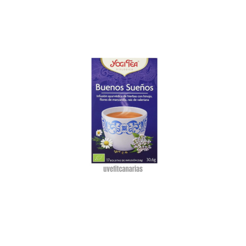 Infusión Buenos Sueños, 17 bolsitas - Yogi Tea