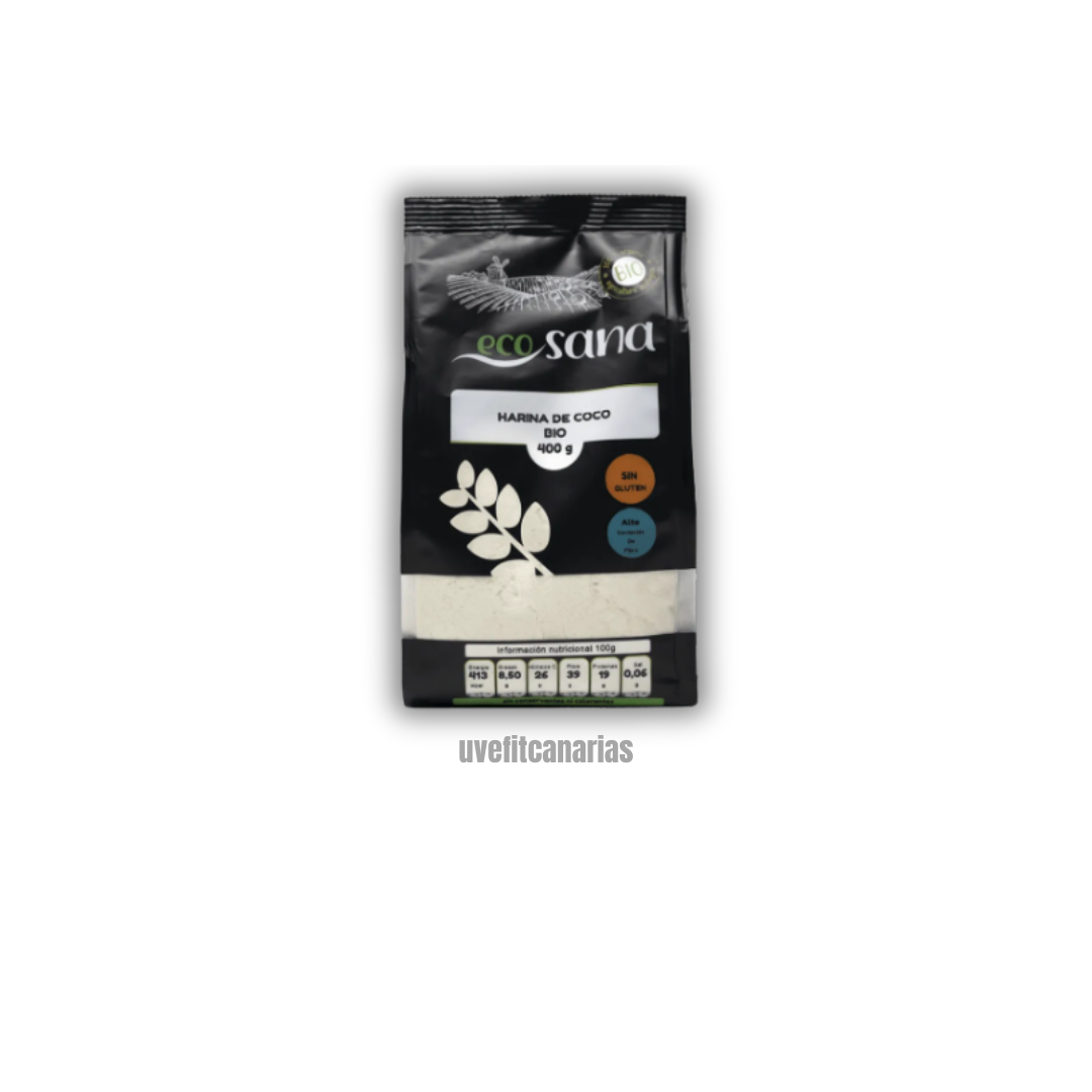 Harina de coco Bio, 400gr - EcoSana