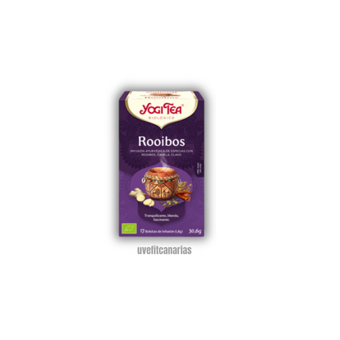 Infusión Rooibos, 17 bolsitas - Yogi Tea