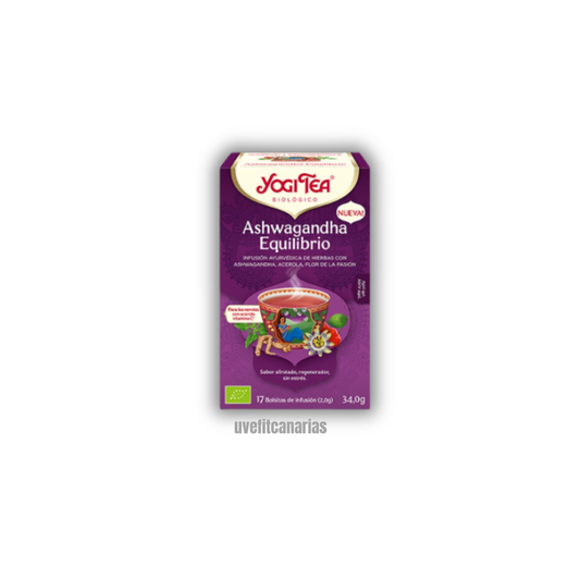 Infusión Ashwagandha equilibrio, 17 bolsitas - Yogi Tea