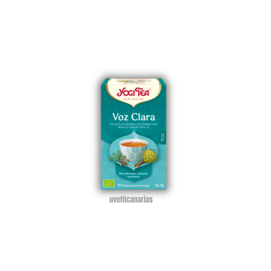 Infusión Voz Clara, 17 bolsitas - Yogi Tea