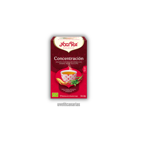 Infusión concentración, 17 bolsas - Yogui Tea