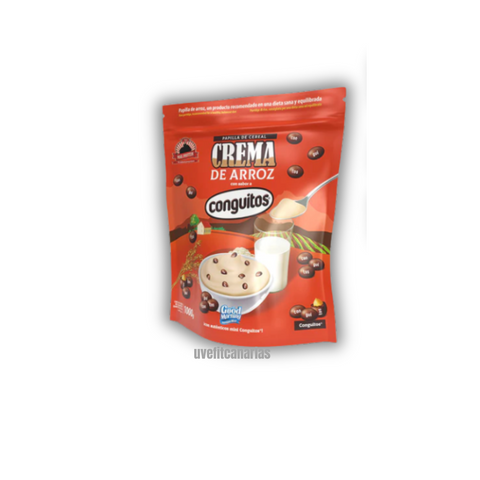 Crema de arroz, Conguito chocolate , 1kg - BIG