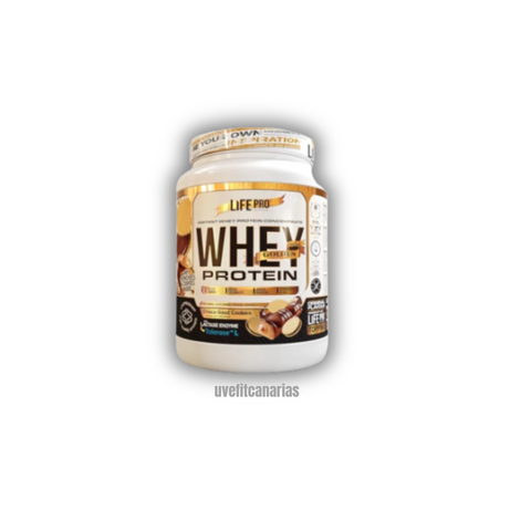 Proteína Whey Gourmet, Choco Good Cookies, 900gr - LifePro