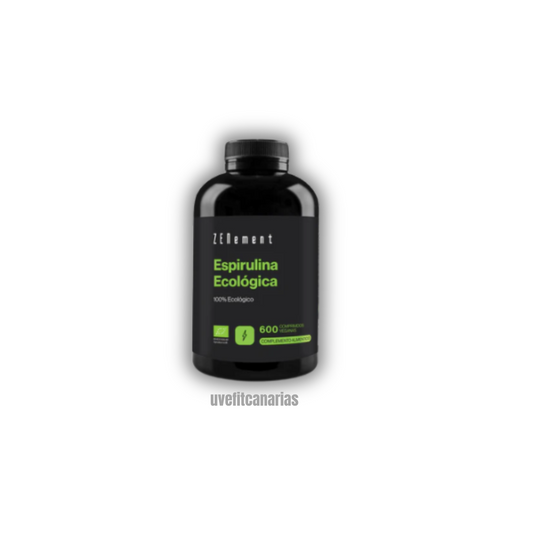 Espirulina Ecológica 100% Ecológico - 600 Comprimidos Veganas - Zenement