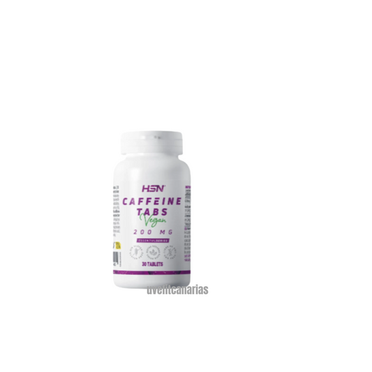 Cafeína, 200 mg, 30 cap - HSN
