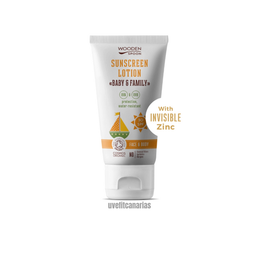 Protector Solar  Baby & Family, 100ml SPF 50 Mango Dulce – Wooden Spoon