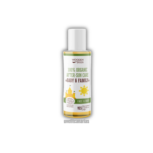 Aceite Orgánico After Sun Baby & Family, 100ml  – Wooden Spoon