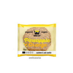 Galleta de piña y naranja, 50gr - Kookie cat