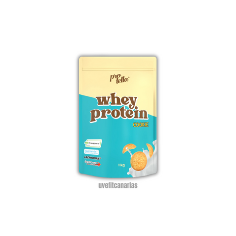 Proteína Whey, Cookie 1kg - Protella