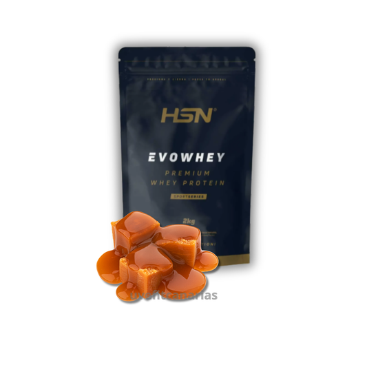 Proteína Whey, 2kg, Caramelo Salado - HSN