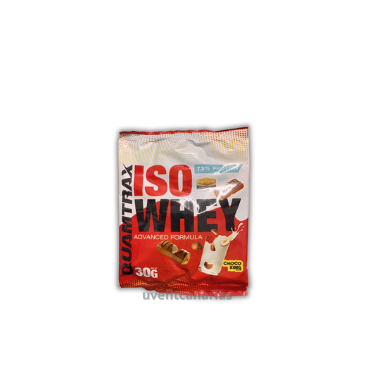 Monodosis, Proteína Iso Whey, ChocoKing, 30g - Quamtrax