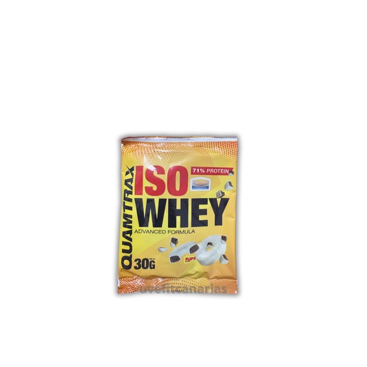 Monodosis Proteína IsoWhey, Filipino Blanco 30gr - Quamtrax