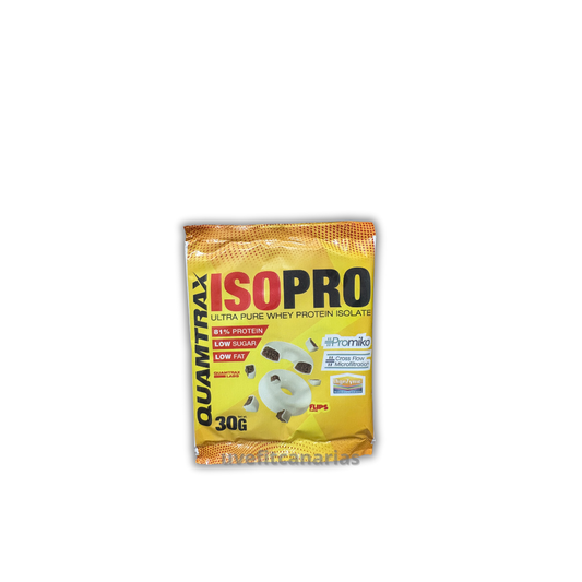 Monodosis Proteína Isopro, Flips, 30gr - Quamtrax