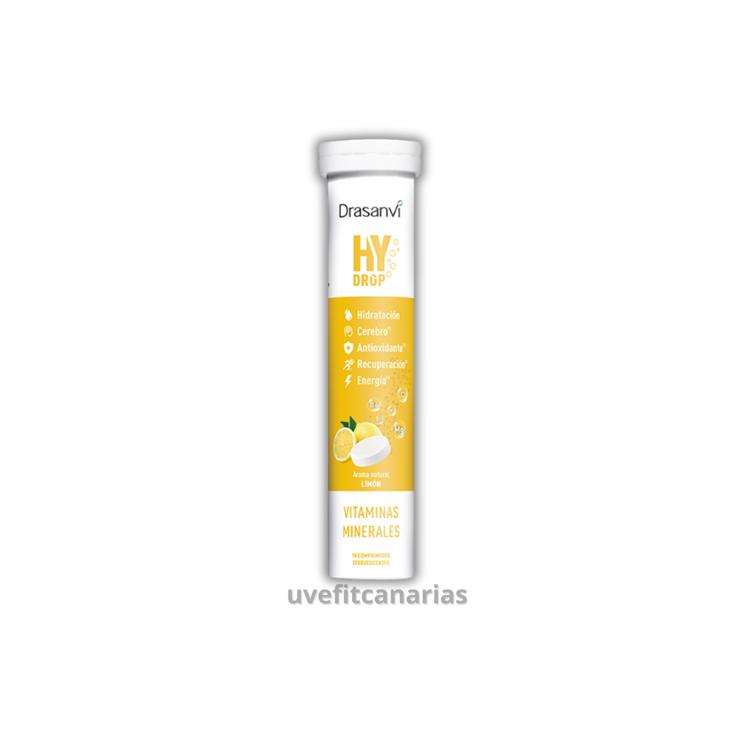 HyDrop Electrolitos Efervescentes, Limón 18comp - Drasanvi