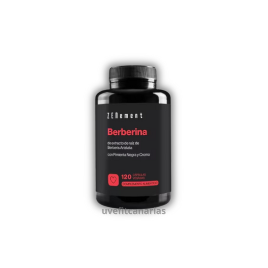 Berberina con pimienta negra y cromo, 120cap - Zenement