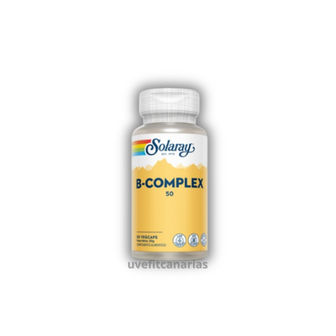 B - Complex, 50 vegcaps - Solaray