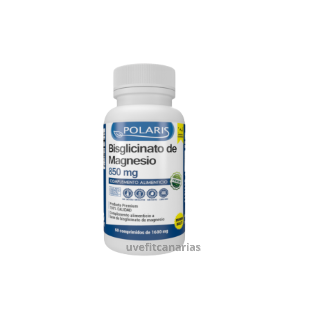 Bisglicinato de Magnesio, 850mg - Polaris