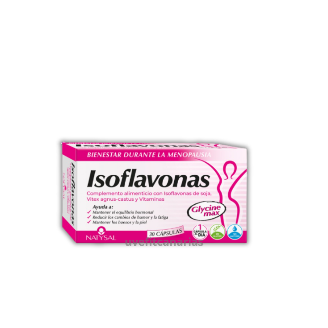 Isoflavonas, 30cap - Natysal