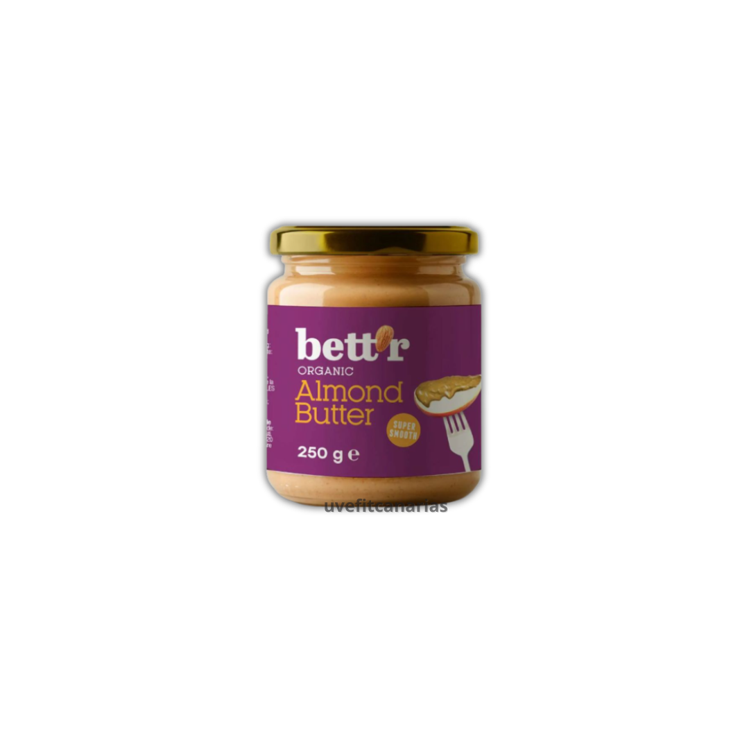 Crema de almendras, 250gr - Bett´r