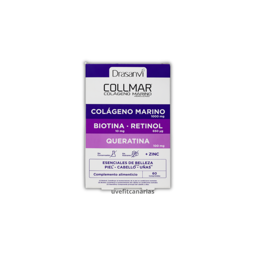 Collmar Colágeno Belleza, 60comp - Drasanvi