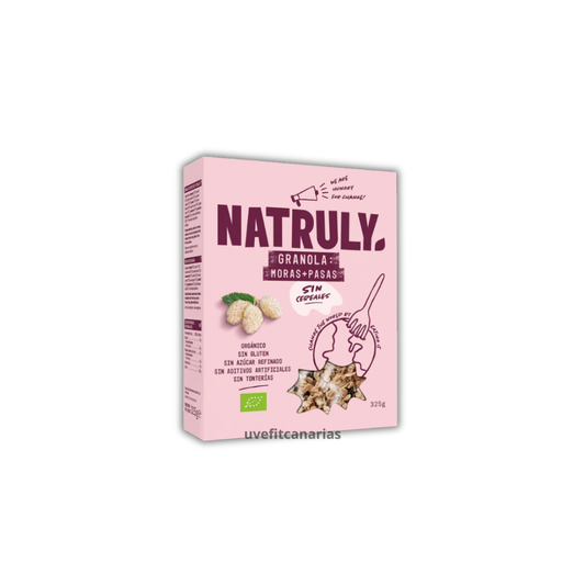 Granola Moras y Pasas, 325gr - Natruly